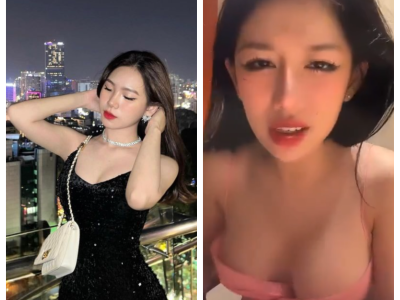 Hot girl Uyển Nhi 2K1 nhẩy cực sung trên buồi ông bầu